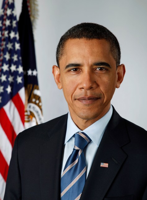 Official portrait of President-elect Barack Obama on Jan. 13, 2009. (Photo by Pete Souza)